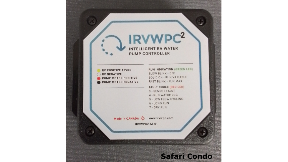 Contrôleur /pompe/ automatique- IRVWPC